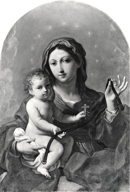 A. Villani e Figli — Nicolò Bertuzzi ?. Madonna col Bambino. Bagnarola (BO.) Parrocchiale — insieme